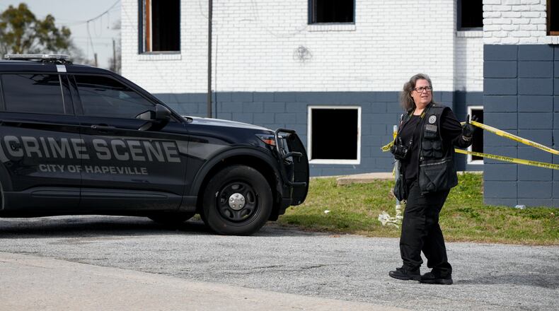 Hapeville police are investigating a fatal shooting Tuesday morning along North Central Avenue.