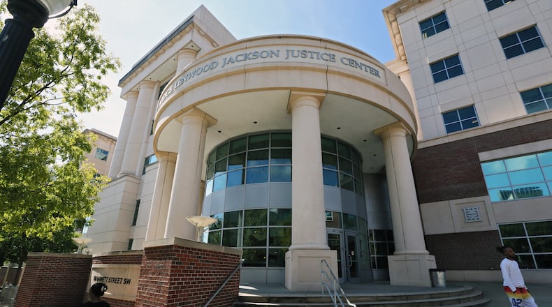 Atlanta Municipal Court.  Downtown Atlanta, Fulton County, Georgia.