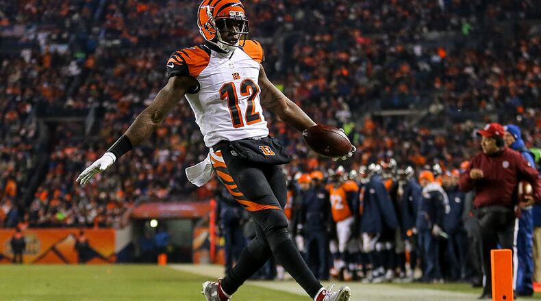 Wide receiver Mohamed Sanu has joined the Falcons. (Justin Edmonds/Getty Images)