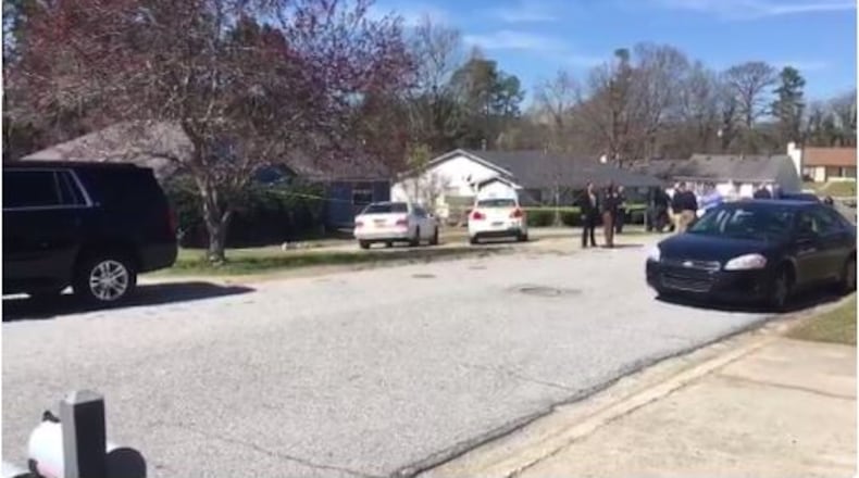 Clayton County police are investigating a deadly shooting. (Credit: Channel 2 Action News)