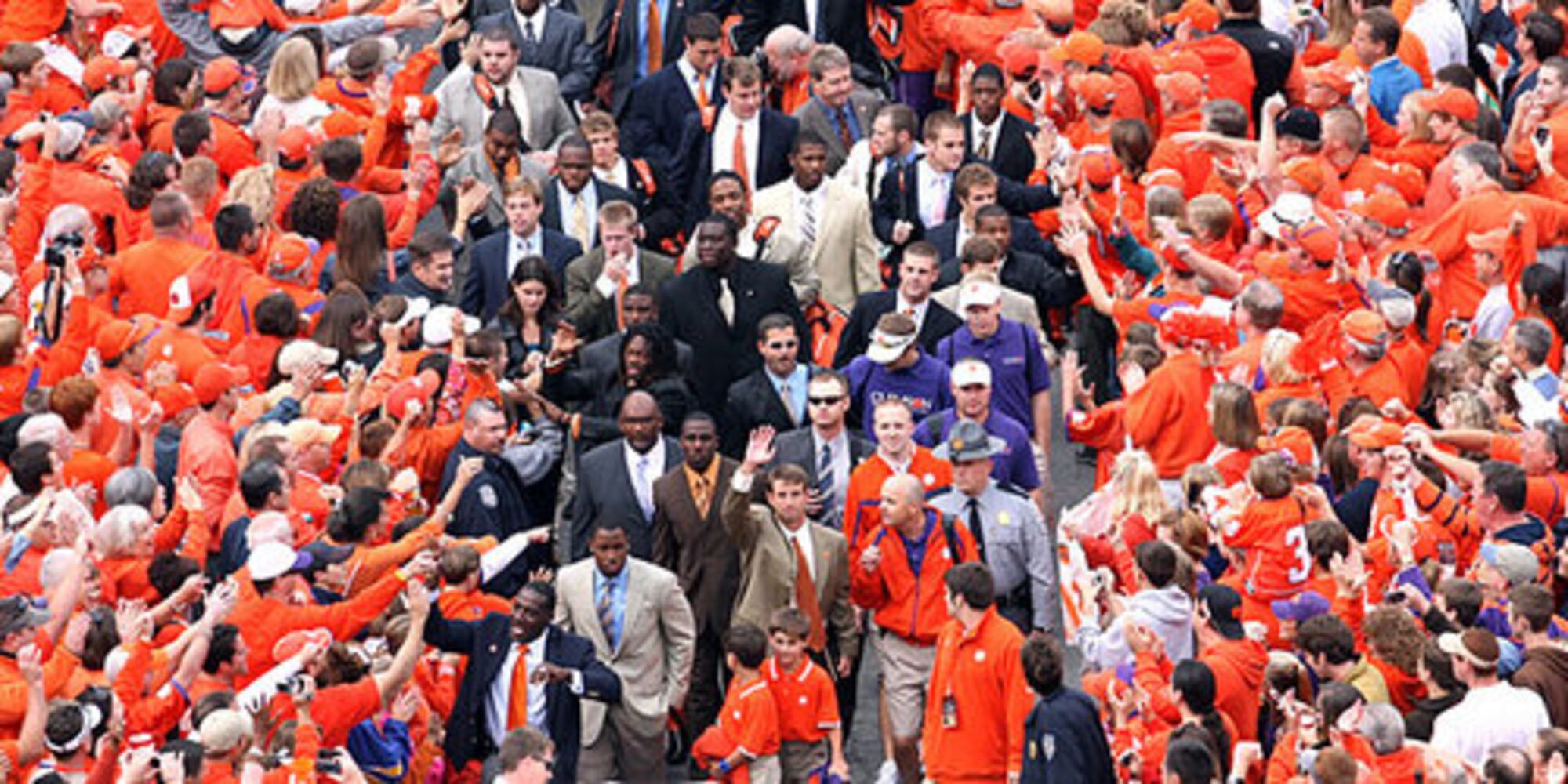 College Football Photos: Ga. Tech at Clemson