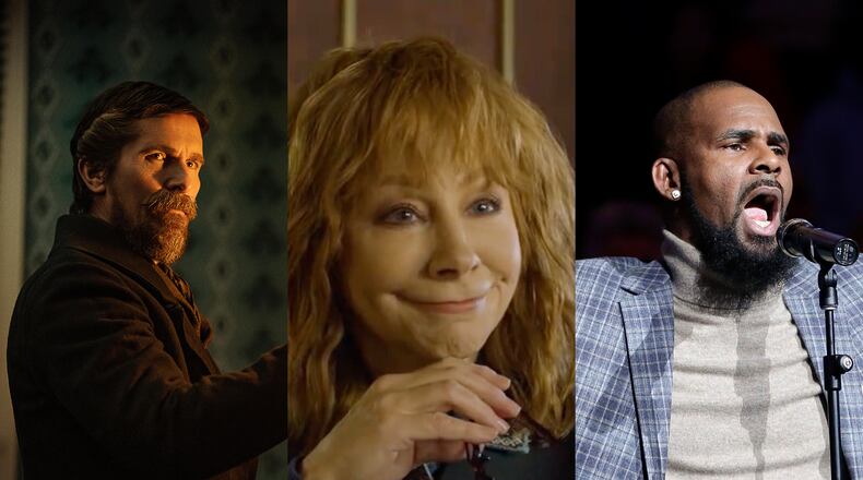 TV this week includes a Netflix drama starring Christian Bale "The Pale Blue Eye," a Lifetime movie "Reba McEntire's The Hammer" and the final two episodes of Lifetime's "Surviving R. Kelly" docuseries. NETFLIX/LIFETIME