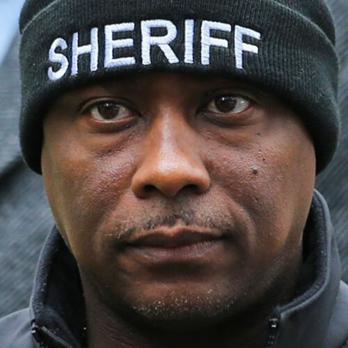 Controversial ex-lawman Victor Hill, long accused of using his position of power to act on personal vendettas, filed for bankruptcy for the second time since 2008. (John Spink/AJC file photo)