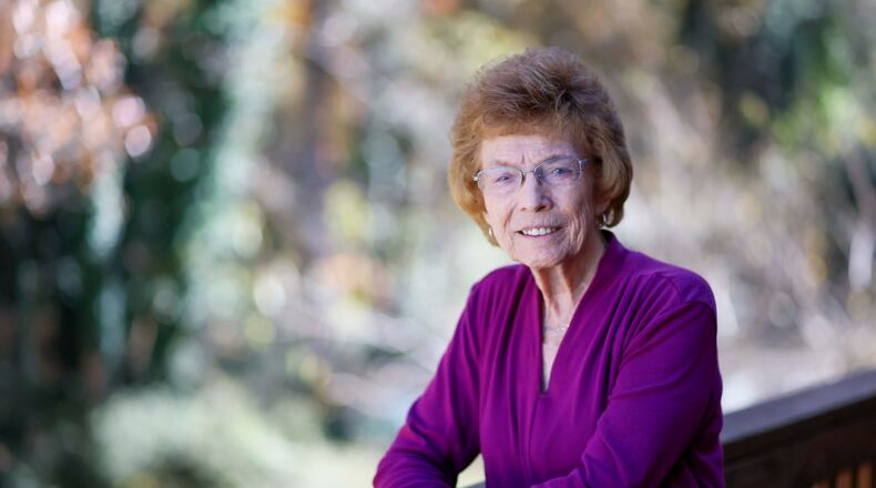 Marie George Myers, a resident of Lawrenceville, took over some of her older brother's paper routes in the early '60s, before girls were allowed to deliver the Atlanta Journal. (Miguel Martinez/AJC)