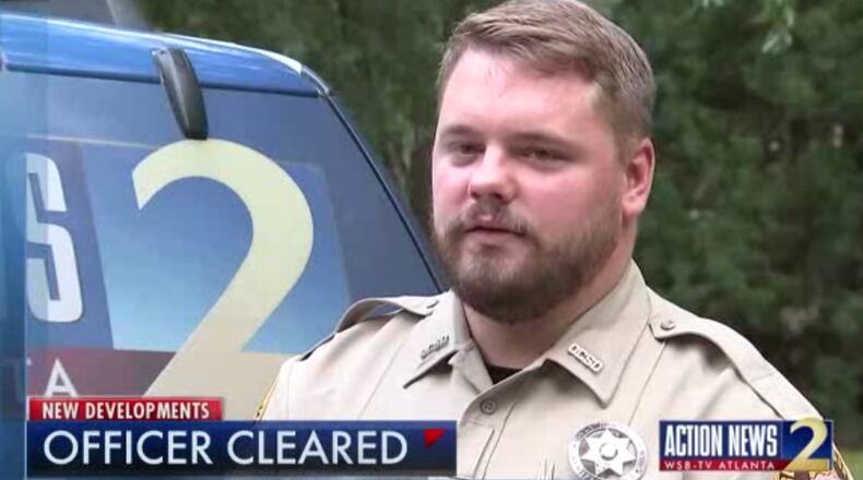 A special prosecutor cleared former Athens police officer Taylor Saulters of any misuse of force when he hit a fleeing suspect his his patrol car back in June.
