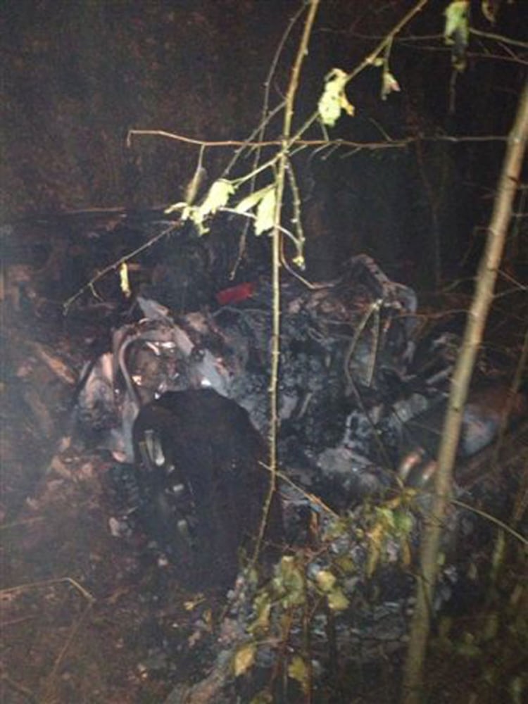 Single-car crash in Alpharetta
