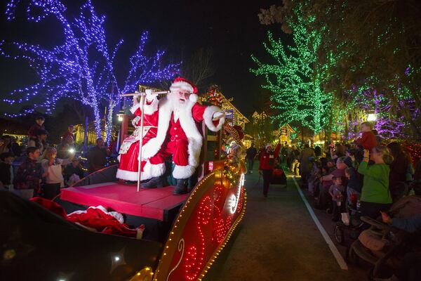 Stone Mountain is holding its holiday celebration every weekend and all school holidays through Jan. 6. CONTRIBUTED BY STONE MOUNTAIN PARK