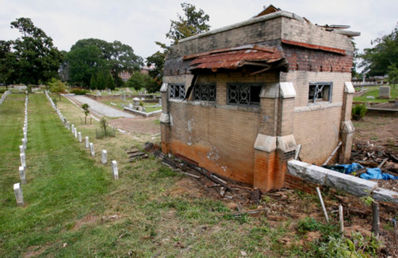 Atlanta tornado: Then and now