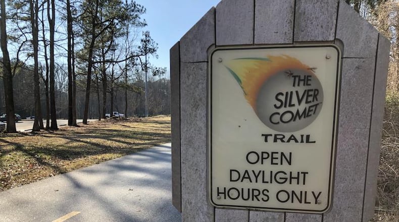 From downtown to U.S. 278, the bike lanes on Lewis Road will be restriped by Powder Springs. A part of the Silver Comet Trail also goes through Powder Springs near the downtown area. AJC file photo