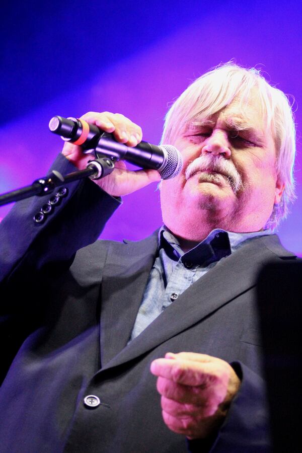  Hampton performed passionately during the song, but collapsed during the encore hours later. Photo: Melissa Ruggieri/AJC