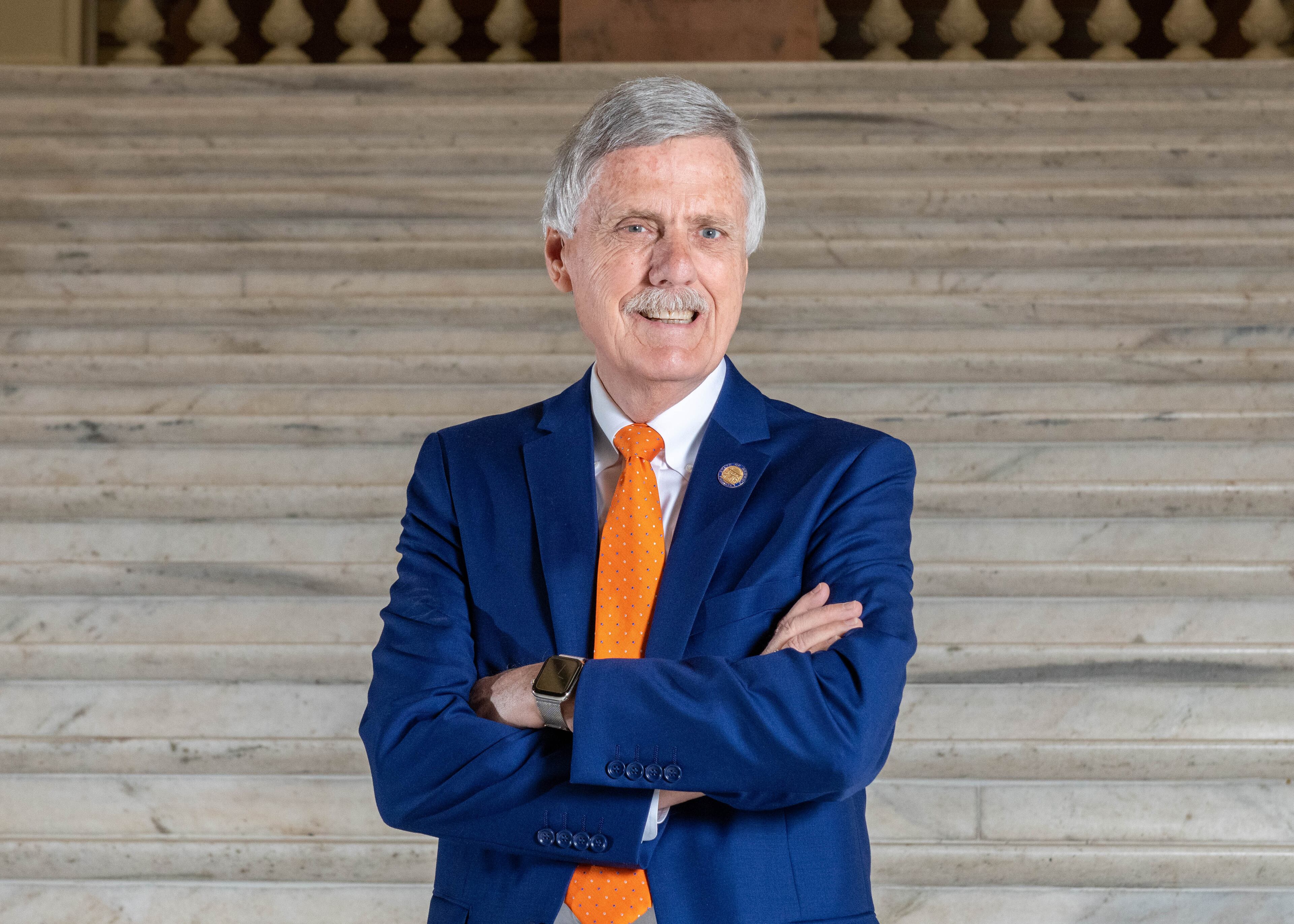 Rep. Billy Hickman was on the AJC's list of best dressed state lawmakers in 2022.