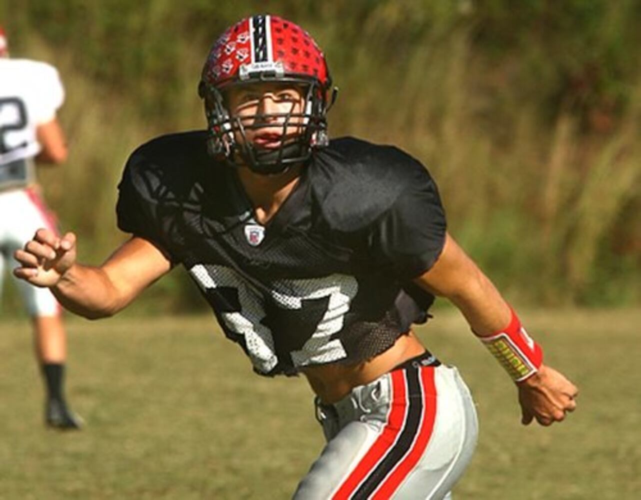 High school football: Practice at Flowery Branch