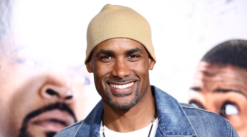 HOLLYWOOD, CA - JANUARY 13: Actor Boris Kodjoe attends the premiere of Universal Pictures' 'Ride Along' at TCL Chinese Theatre on January 13, 2014 in Hollywood, California. (Photo by Imeh Akpanudosen/Getty Images) Actor Boris Kodjoe will return to Atlanta this weekend for a free Sunday charity tennis event at Atlantic Station. CREDIT: Getty Images