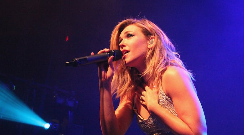Singer-songwriter Rachel Platten brought her "Fight Song" and many others to Center Stage on March 2, 2016. Photo: Melissa Ruggieri/AJC