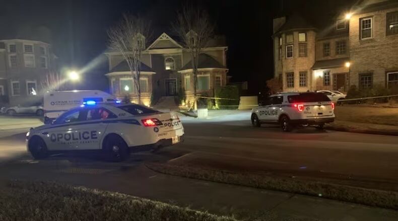 Authorities said a woman was shot and killed early Friday at a house party in Gwinnett County.