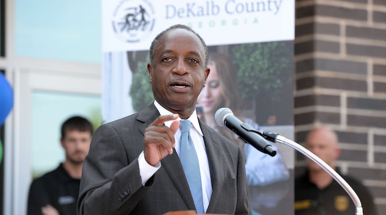 Incumbent DeKalb County CEO Michael Thurmond. KENT D. JOHNSON / AJC file
