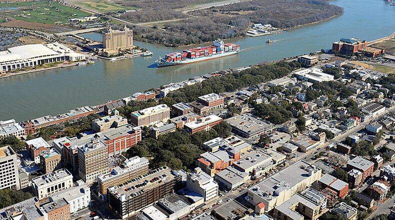 Workers dredging muck from the Savannah harbor unexpectedly scooped up three cannons that likely predate the Civil War, officials said Friday. (AJC file photo)