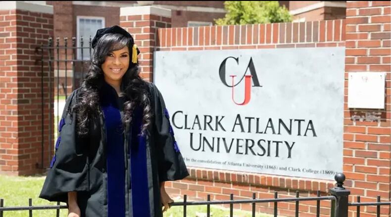 Clark Atlanta alum Cameisha Clark died Monday after being shot Friday, May 2, 2025, near Los Angeles. Clark was dean of student affairs at the Spartan College of Aeronautics and Technology campus in Inglewood. (Handout)