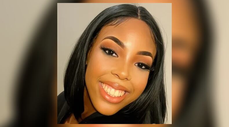 Elajia Whitley was shot Friday afternoon as she was leaving work in Gwinnett County, according to police. (Courtesy of family)