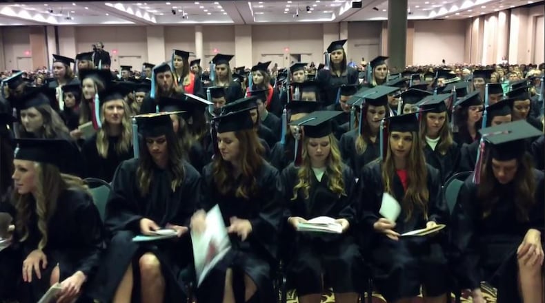 As this photo from the University of Georgia’s College of Education Spring 2017 Convocation shows, women outnumber men in teacher prep programs.