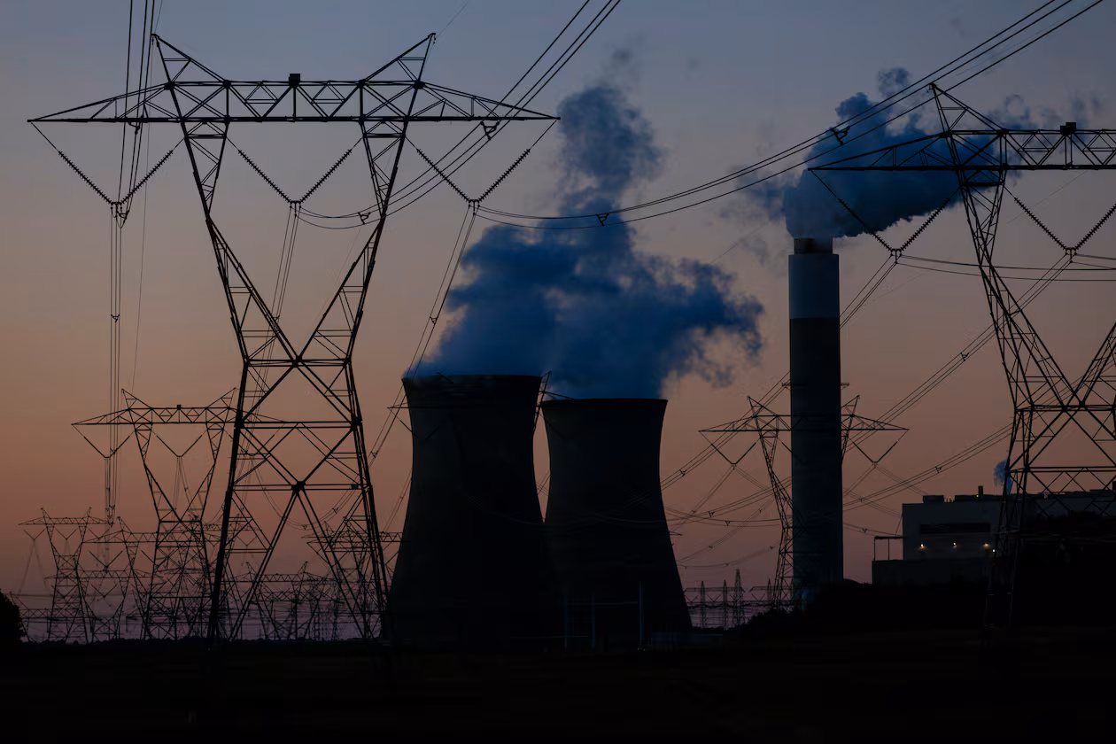 Plant Bowen is a coal-fired Georgia Power plant, in Euharlee, on Oct. 19, 2022. (Kendrick Brinson/The New York Times)
