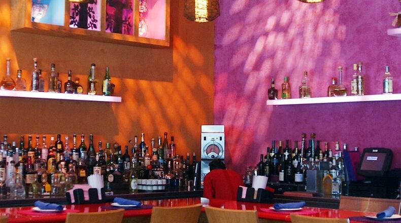 The bar at Rosa Mexicano in Atlantic Station / AJC file photo