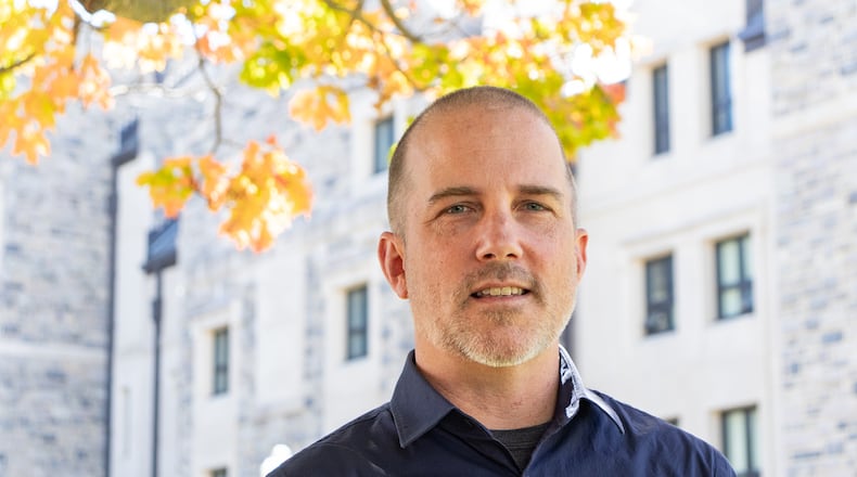 Matthew Vollmer is the author of "All of Us Together in the End."
(Courtesy of Mary Crawford)