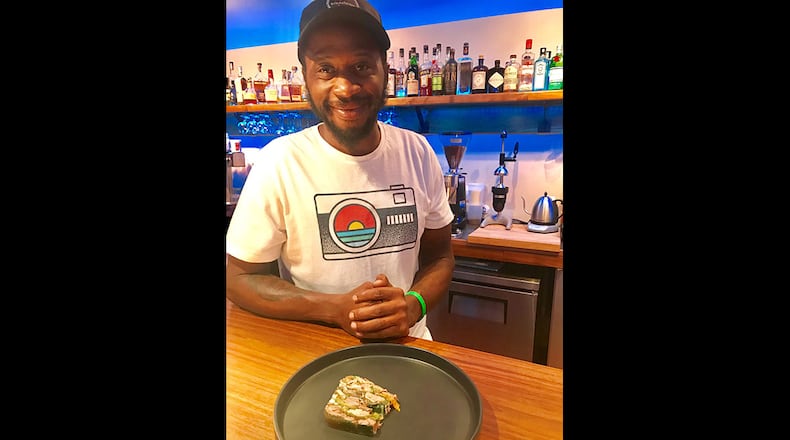 Former Portofino executive chef Andre Brookins left his job at the fine dining Buckhead restaurant and relocated to the Blue Ridge Mountains with his family to open the Crown. The restaurant is located in Brasstown, N.C., and serves modern Appalachian cuisine.