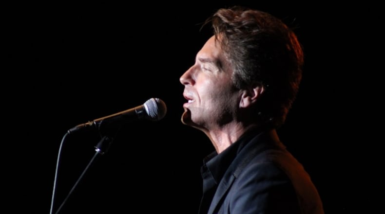 Richard Marx was joined by the Atlanta Pops for his Aug. 5 concert at The Fred in Peachtree City. Photo: Melissa Ruggieri/AJC