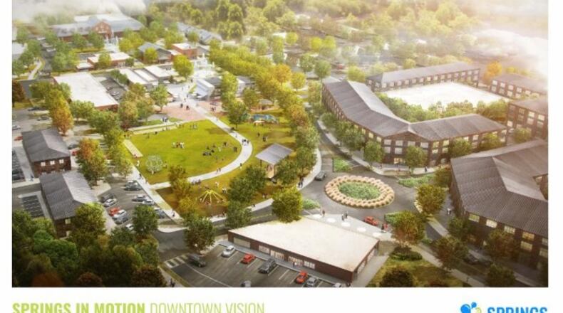 Powder Springs residents are asked to continue submitting their comments on the draft plan for city development at SpringsInMotion.com. Courtesy of Powder Springs