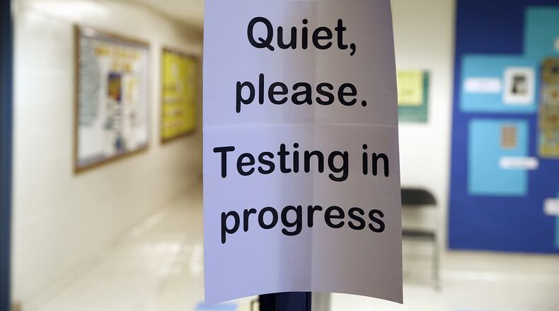 Results of the Georgia Milestones tests students recently took won’t be released for a while, but when they are they won’t indicate everything that affects a student’s likelihood of academic success. A Ph.D. candidate in economics who teaches at Spelman College found, on analyzing some of those results, that race, ethnicity, poverty and related social factors weigh heavily. (AP Photo/Alex Brandon)