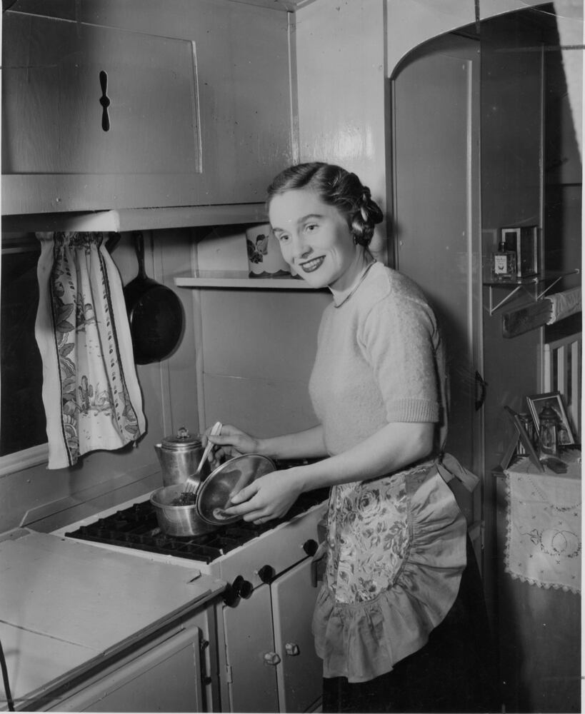 Preparing dinner