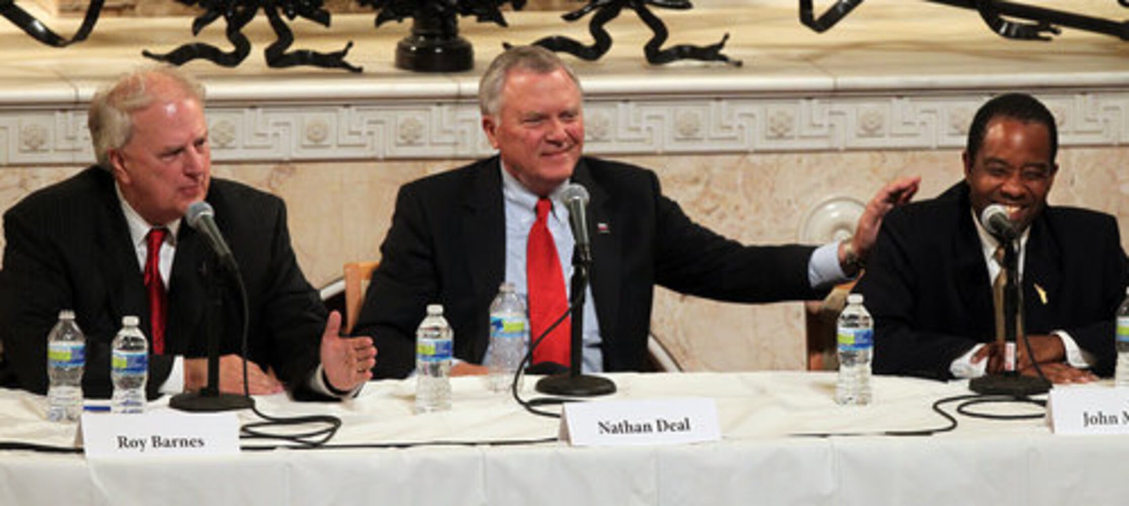 Georgia gubernatorial candidates debate