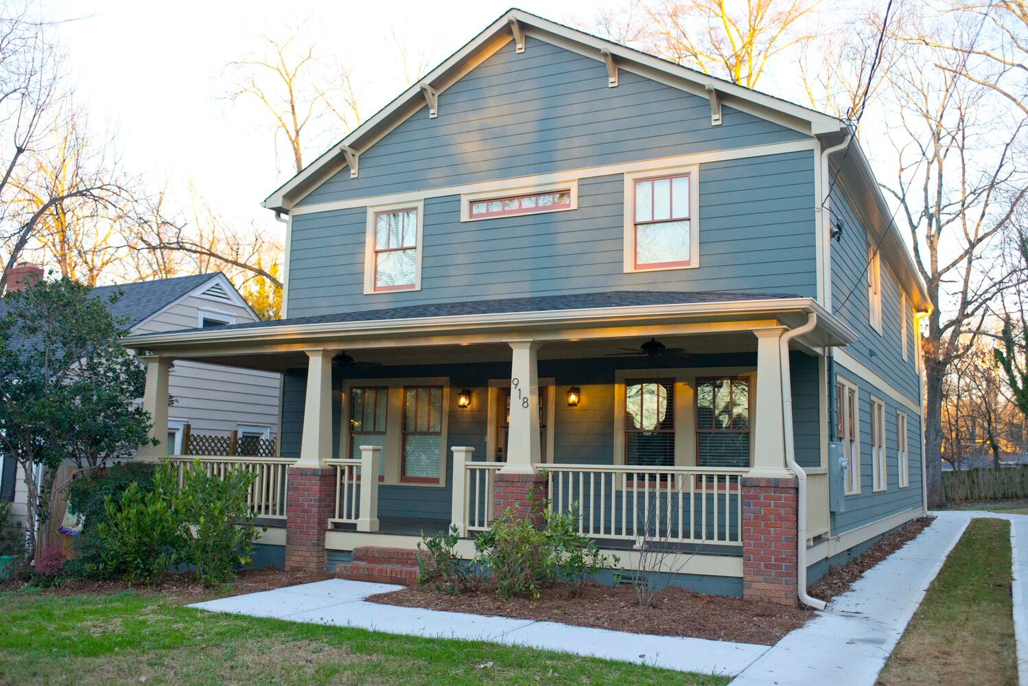 Here's the house