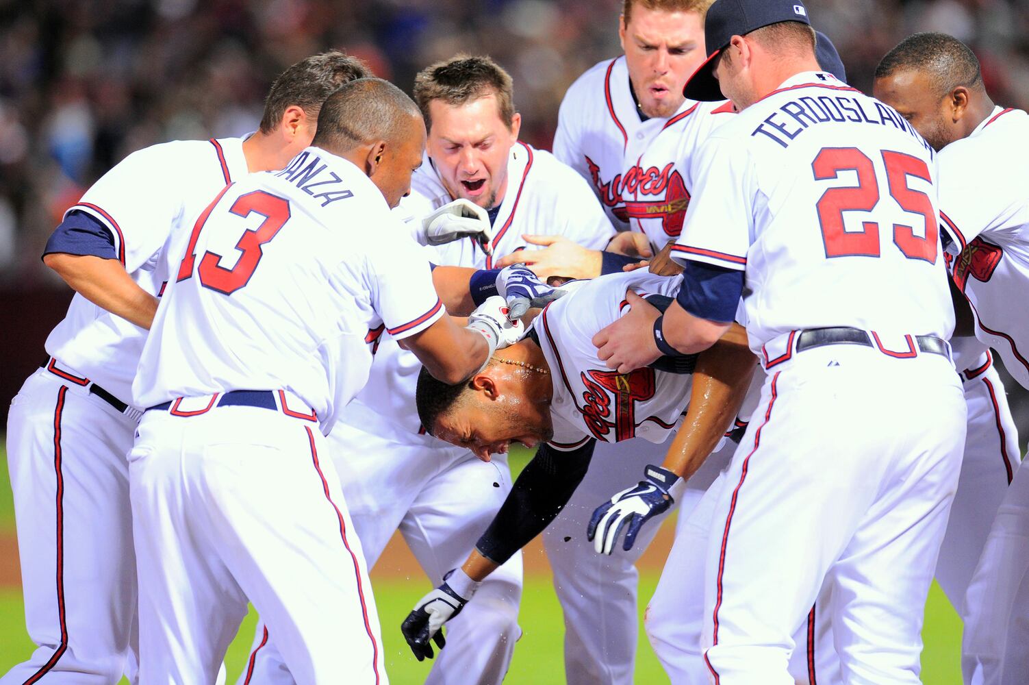 Braves host Rockies, July 29, 2013