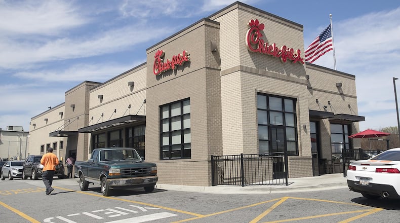 Chick-fil-A, which has continued to face questions about its charitable, says it is reworking its philanthropic giving. (ALYSSA POINTER/ALYSSA.POINTER@AJC.COM)