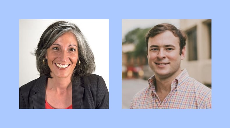 AJC dining critics Ligaya Figueras (left) and Henri Hollis.