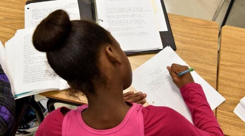 On Friday, the Georgia Department of Education released data from the latest Georgia Milestones standardized tests. (Brant Sanderlin/AJC file)