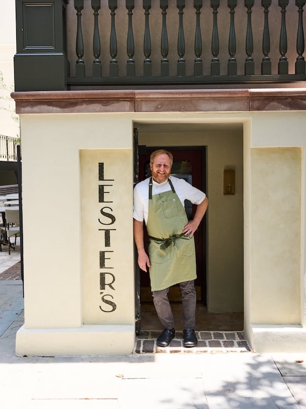 Chef Jacques Larson of Lester's is a two-time semifinalist for James Beard awards. (Courtesy of Peter Frank Edwards)
