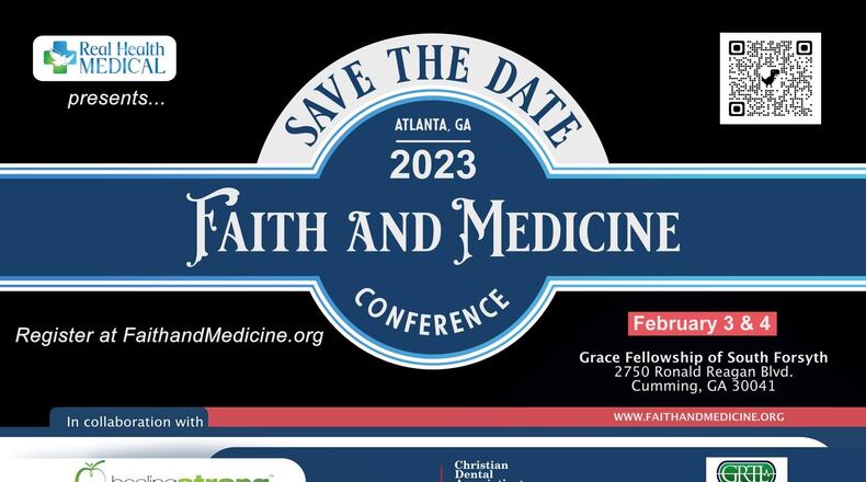 Grace Fellowship of South Forsyth in Cumming will be the site of the annual Faith and Medicine Conference. with Dr. Peter McCullough as the featured speaker. (Courtesy of Real Health Medical)