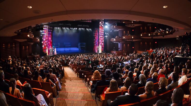 The best of Georgia's high school musical theater talent is celebrated in the Shuler Hensley Awards. The event draws a big crowd, as shown in this 2015 photo.