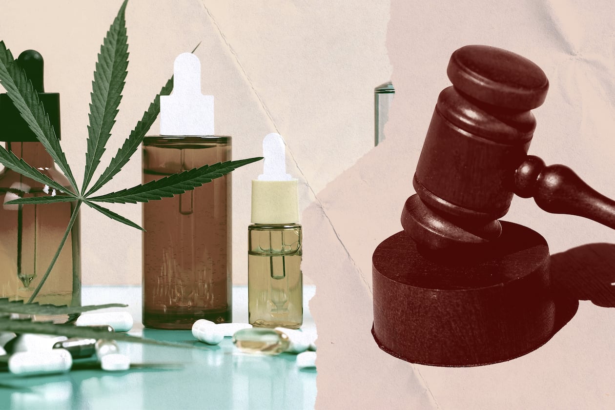 As what's effectively a national ban on most hemp product coming in November, the Georgia General Assembly is considering laws to ban synthetic hemp products, expand who can qualify for medical cannabis, lift the cap on THC concentrations and allow for vaping of cannabis products. (Photo Illustration: Chris Skinner for the AJC | Source: Getty)