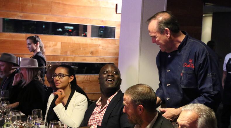 Guests attend the Culinary Kickoff in Atlanta on Thursday night. The event benefited the Culinary Institute of America and the Big Brothers and Big Sisters of Metro Atlanta. EMILY HANEY / EMILY.HANEY@AJC.COM