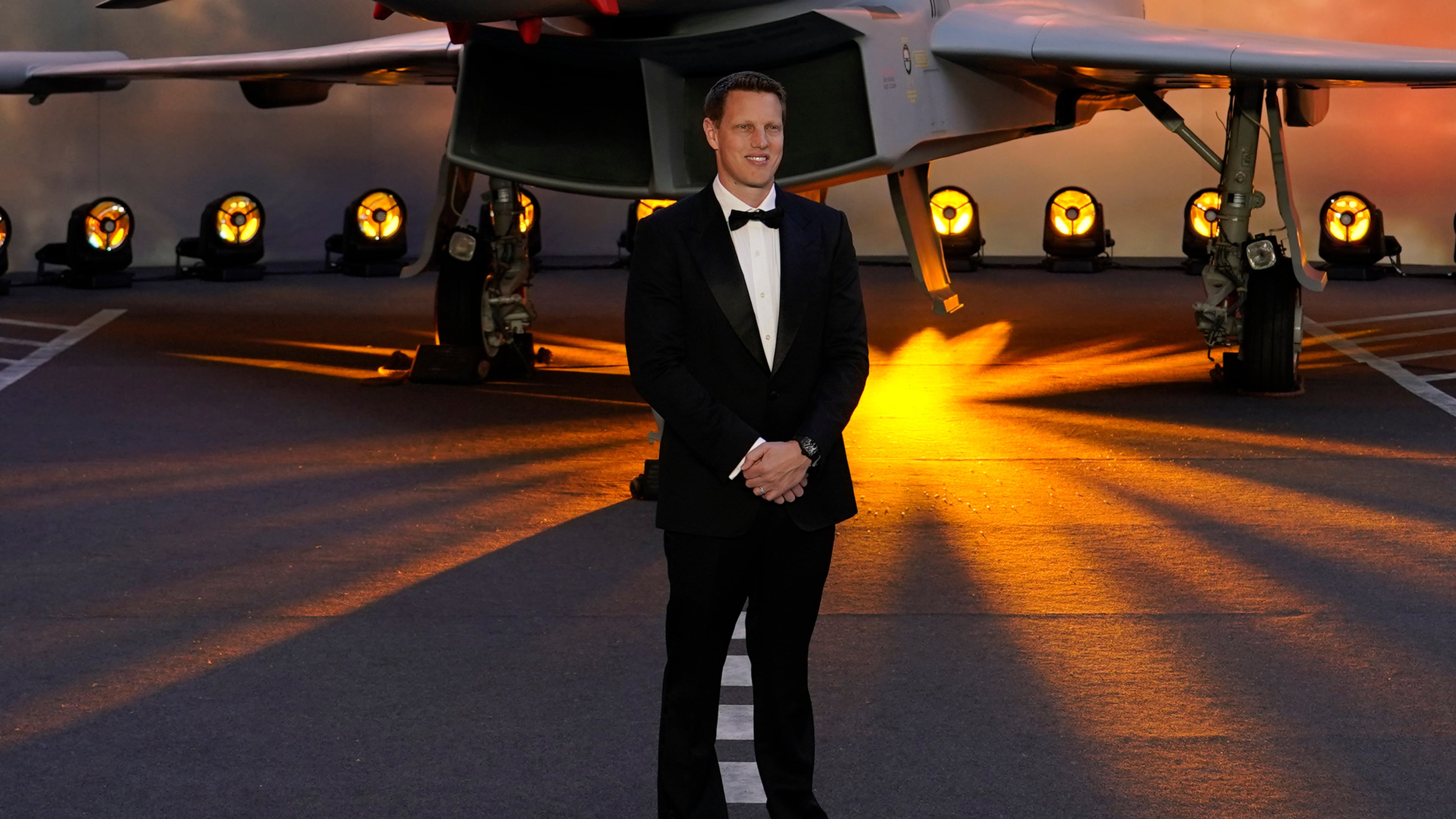 FILE - Producer David Ellison poses for the media during the 'Top Gun Maverick' UK premiere at a central London cinema, on May 19, 2022. (AP Photo/Alberto Pezzali, File)