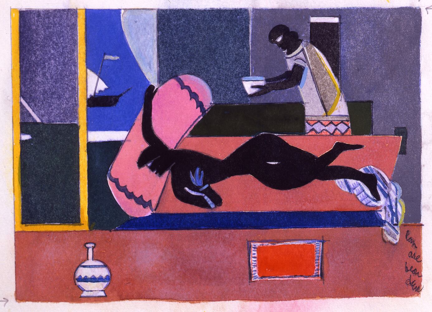 Works from "Romare Bearden: A Black Odyssey"