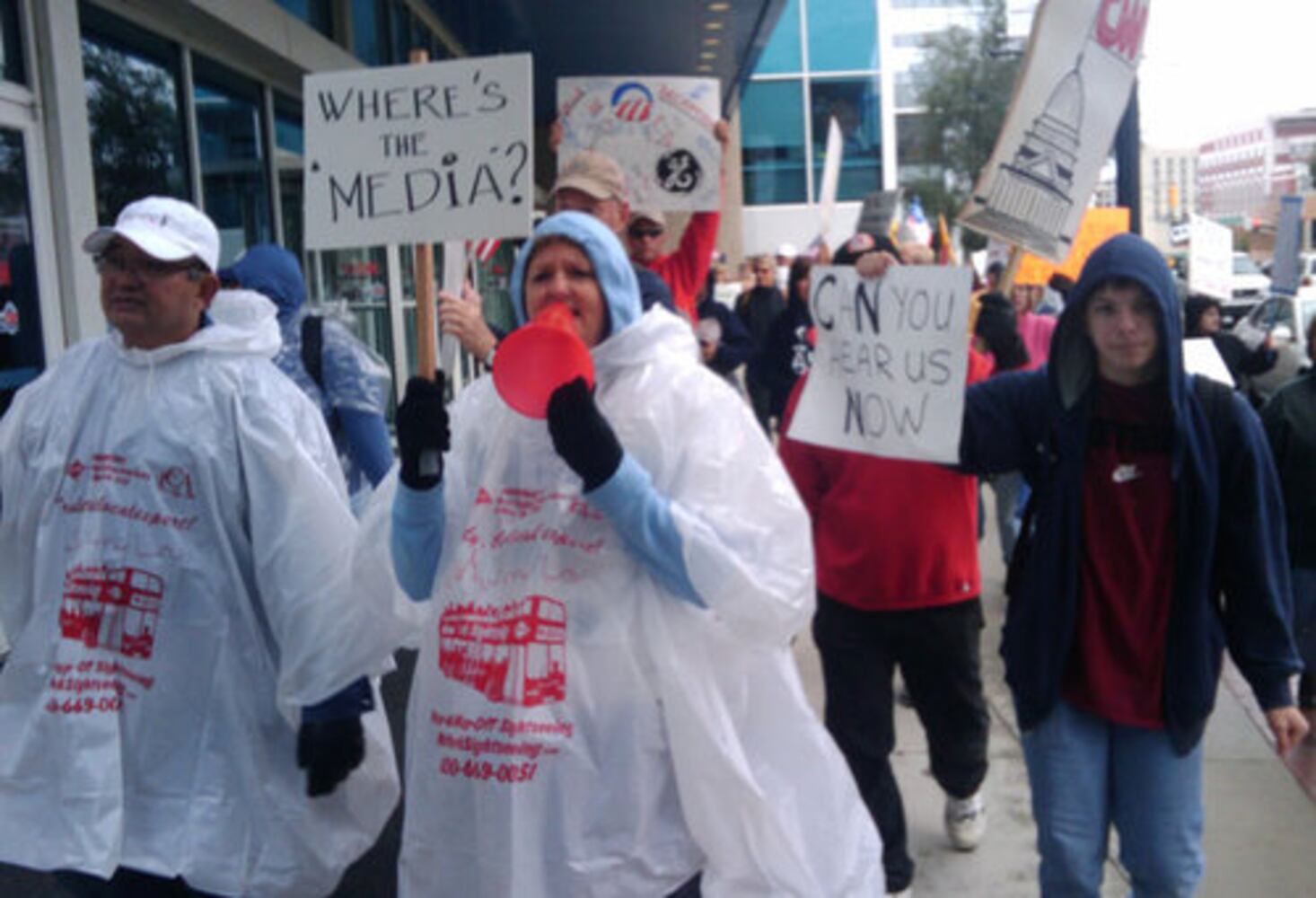 Atlanta demonstrators decry 'bias'