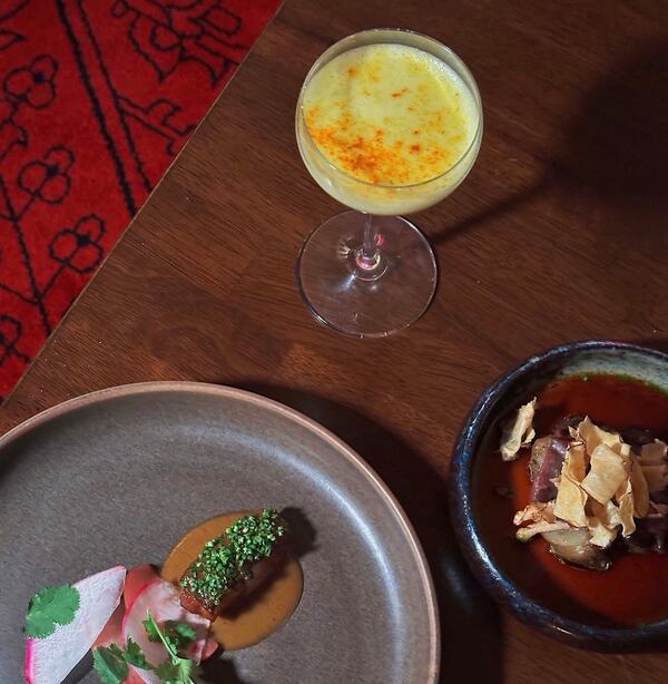 The Golden Recovery at Bovino After Dark is a nonalcoholic version of a classic sour cocktail. (Courtesy of Cristina Payan Ponce)