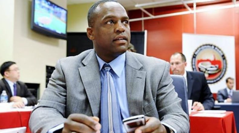 Braves vice president for scouting Dana Brown.