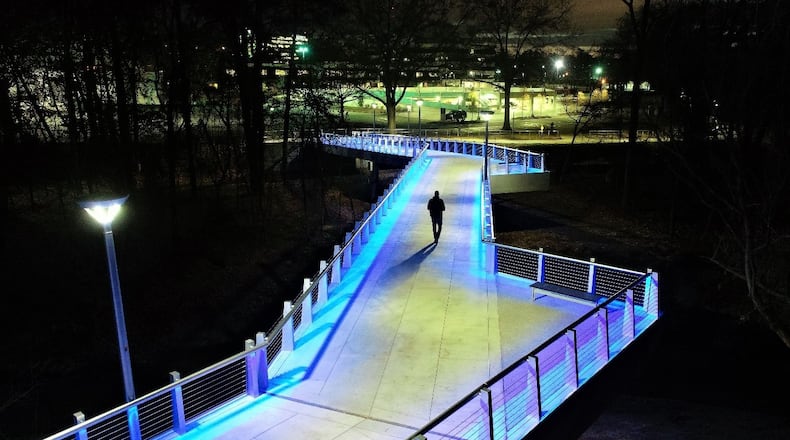 The first leg of the path will officially open on Thursday.