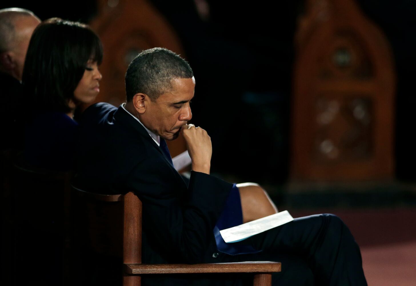 April 18, 2013: President, first lady attend healing service
